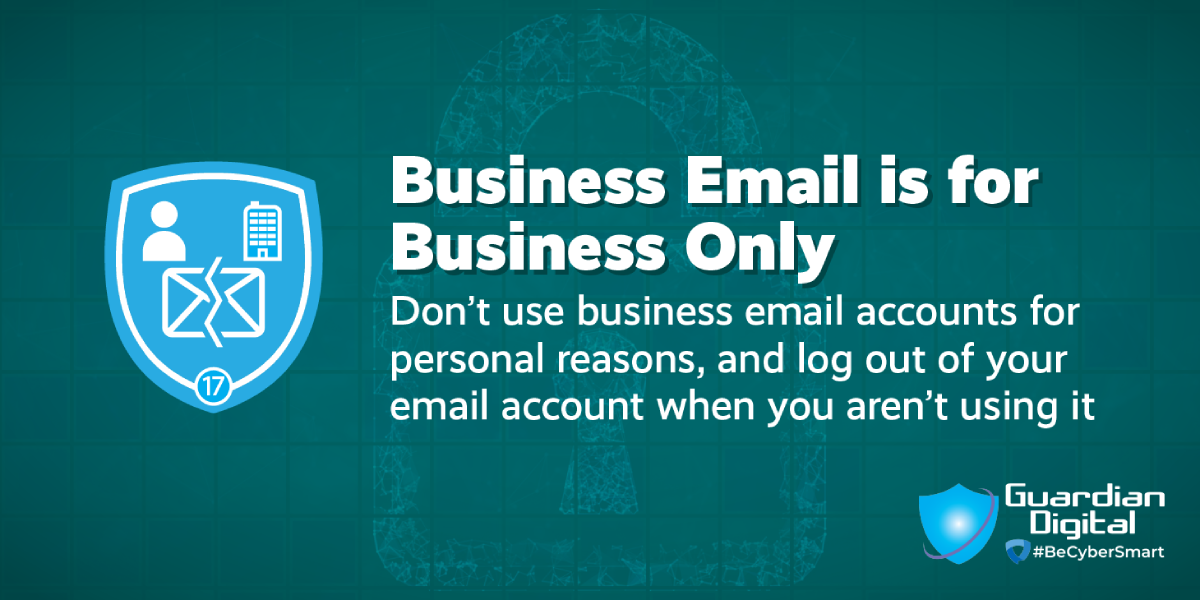 Business Email Is for Business Only