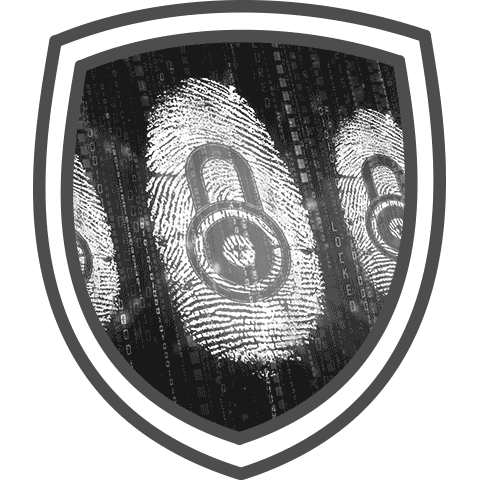 shield grey fingerprints