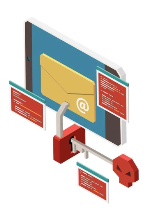 Email hacker compromised example visual