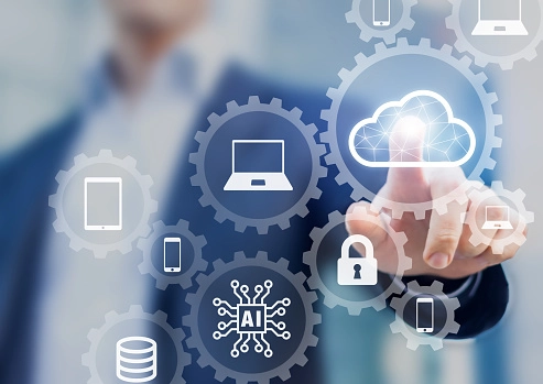 Cloud computing information technology, data processing and storage