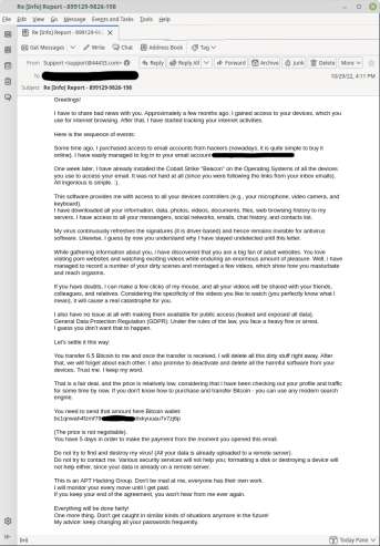 Image depicting cyber extortion scam email quarantined by security software-esm-w343.webp