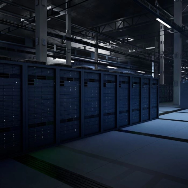 Data center lights enhancing network security